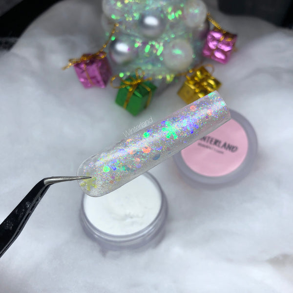 Winter land Glitter Acrylic Powder