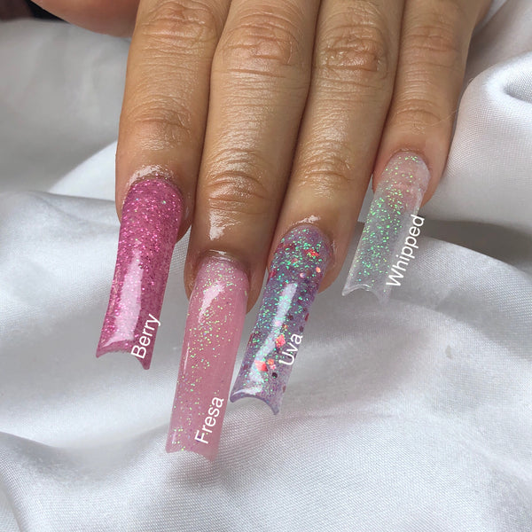 Berry Acrylic Glitter Acrylic Powder
